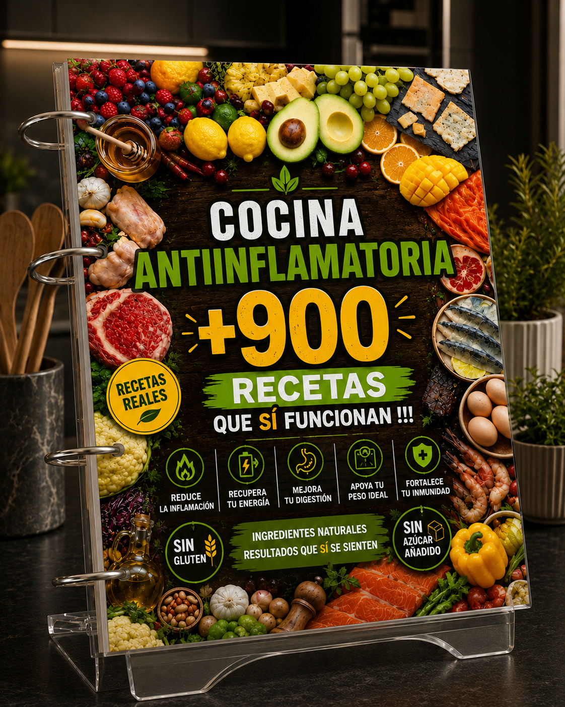 Libro de cocina antiinflamatoria