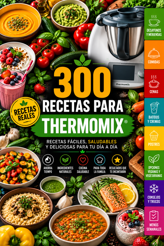 300 recetas para Thermomix.